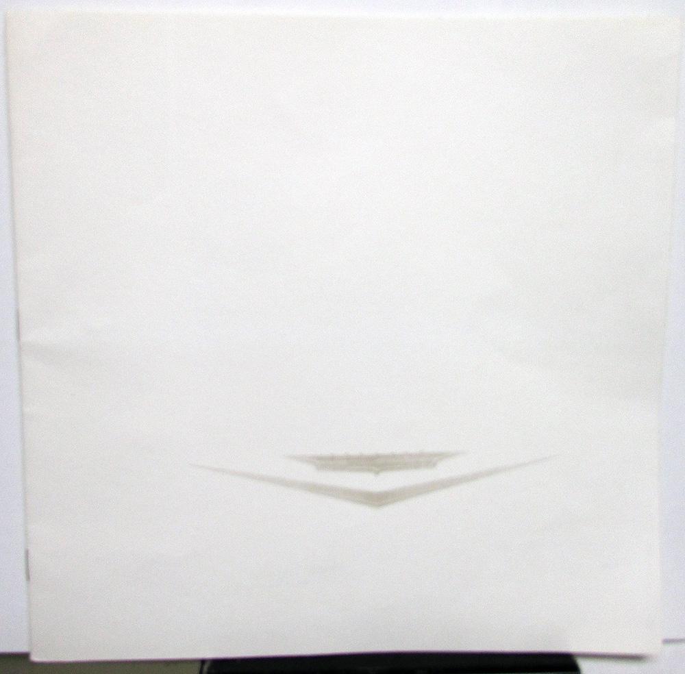 1962 Cadillac Dealer Sales Mailer Brochure Full Line DeVille Eldorado Fleetwood