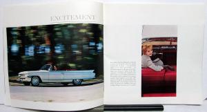 1962 Cadillac Dealer Sales Mailer Brochure Full Line DeVille Eldorado Fleetwood