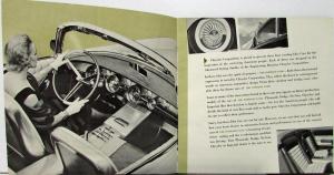 1956 Chrysler Concept Car Plainsman Flight Sweep Falcon Roadster Sales Brochure