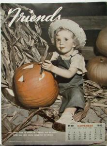 Friends Magazine Nov 1940 Issue