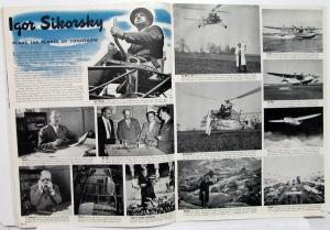 Friends Chevrolet Magazine Oct 1941 Issue Igor Sikorsky 1942 Auto Ad Bob Ripley