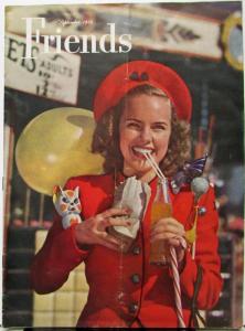 Friends Magazine September 1949 Issue Youre My Everything Movie FDA Food Safety