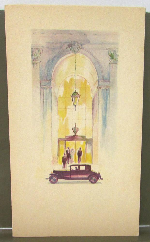 1920s 1930s Cadillac La Salle Agleam Themed Dealer Brochure Original