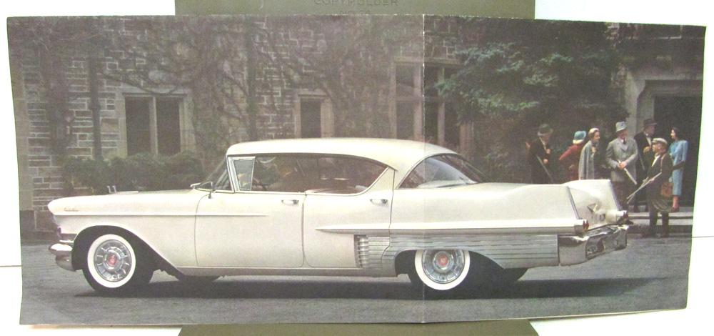 Original 1958 Cadillac Dealer Service Mailer Andy Falk & Son Port Huron Michigan