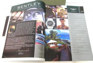 2002 Bentley Customer Dealer Magazine Driving Owning Enjoying Stories Phil Hill