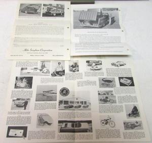 1973 Mohs Motor Car Sales Brochures Leaflets Safarikar Ostentatienne Opera Sedan