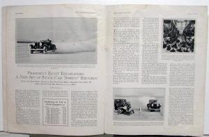 1932 Studebaker Wheel Mag Auto Show Issue President Commander Dictator Six Orig