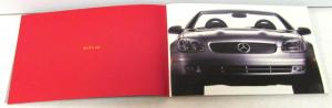 1996 Mercedes SLK 230 Kompressor Supercharged Hardtop Coupe Sales Brochure NICE