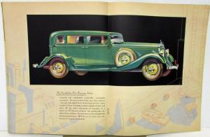 1933 Studebaker Commander President St Regis Brougham Wheel Mag Pre Show Issue