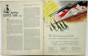 1933 Studebaker Commander President St Regis Brougham Wheel Mag Pre Show Issue