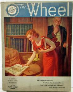 1933 Studebaker Wheel Magazine 1933 Auto Show Issue Orig Chicago World Fair Cuba