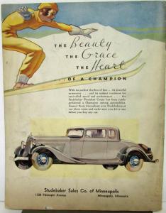 1933 Studebaker Wheel Magazine 1933 Auto Show Issue Orig Chicago World Fair Cuba