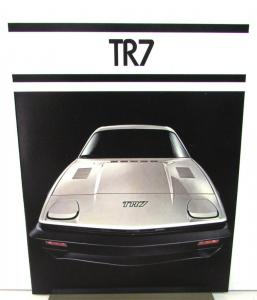 1977 Triumph TR7 Specs Features British Leyland Original Sales Brochure Rare