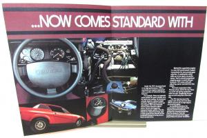 1977 Triumph TR7 Specs Features British Leyland Original Sales Brochure Rare