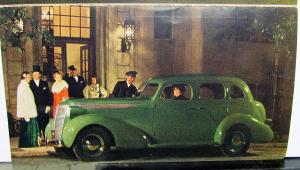 1937 Studebaker Spotlight Cars Color Sales Brochure Folder Original