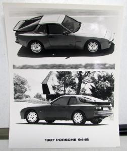 1987 Porsche 944 928S 924S 911 Targa Turbo Press Kit Media Release Rare