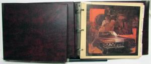 1973 Cadillac Dealer Album Salesmans Merchandising Guide Color & Trim Samples
