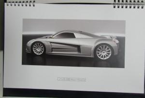 2004 Chrysler ME Four-Twelve Mid Engine Super Concept Car Hardback Brochure