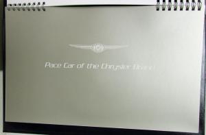 2004 Chrysler ME Four-Twelve Mid Engine Super Concept Car Hardback Brochure