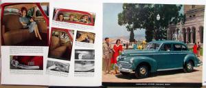 1942 Studebaker President & Commander Color Sales Brochure XL Original