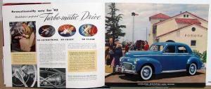 1942 Studebaker President & Commander Color Sales Brochure XL Original