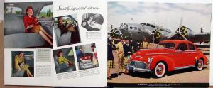 1942 Studebaker President & Commander Color Sales Brochure XL Original