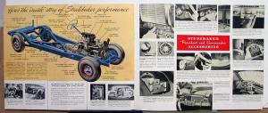 1942 Studebaker President & Commander Color Sales Brochure XL Original