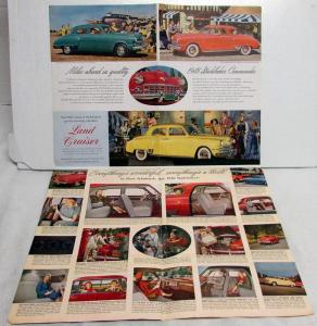 1948 Studebaker Land Cruiser Commander Champion Sales Brochure Folder Original