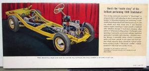 1949 Studebaker Champion Commander Regal De Luxe Sales Brochure Folder Original