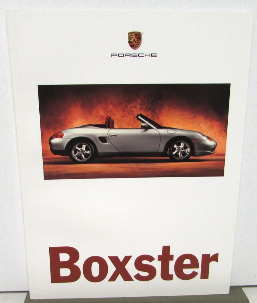 1997 Porsche Boxster Dealer Prestige Sales Brochure
