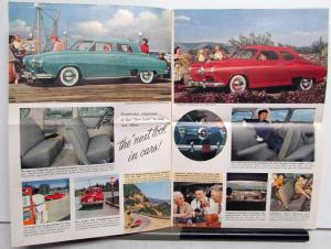 1950 Studebaker Champion & Commander & Land Cruiser Sales Brochure Original