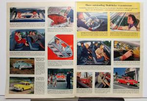 1955 Studebaker Champion Commander President Color Original Sales Brochure