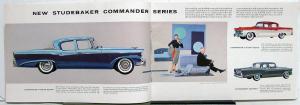 1956 Studebaker Original Sales Brochure Hawk Wagon President Commander Champion