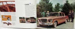 1959 Studebaker Lark 4 Door Hardtop Sedan Wagon Hawk Color Sales Brochure Orig