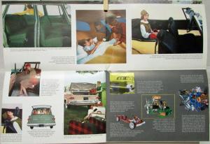 1960 Studebaker Lark Color Sale Brochure Mailer  Convertible Wagon Sedan Hardtop