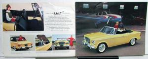 1960 Studebaker Lark Color XL Sales Brochure Convertible Wagon Sedan Hardtop