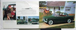 1960 Studebaker Lark Color XL Sales Brochure Convertible Wagon Sedan Hardtop