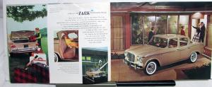 1960 Studebaker Lark Color XL Sales Brochure Convertible Wagon Sedan Hardtop