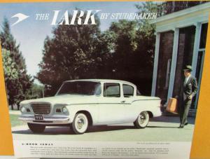 1959 Studebaker Lark 2 Door Sedan Color  Data Sheet Original