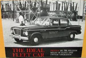 1960 Studebaker Lark 6 & V8 Deluxe & Regal With Economiler Sales Folder Original