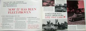 1960 Studebaker Lark 6 & V8 Deluxe & Regal With Economiler Sales Folder Original