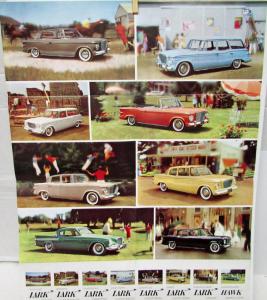 1961 Studebaker Lark With Performability Color Sales Folder Mailer Original