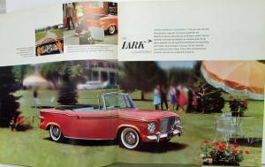 1961 Studebaker Lark Extra Large Color Sales Brochure Orig With Performability
