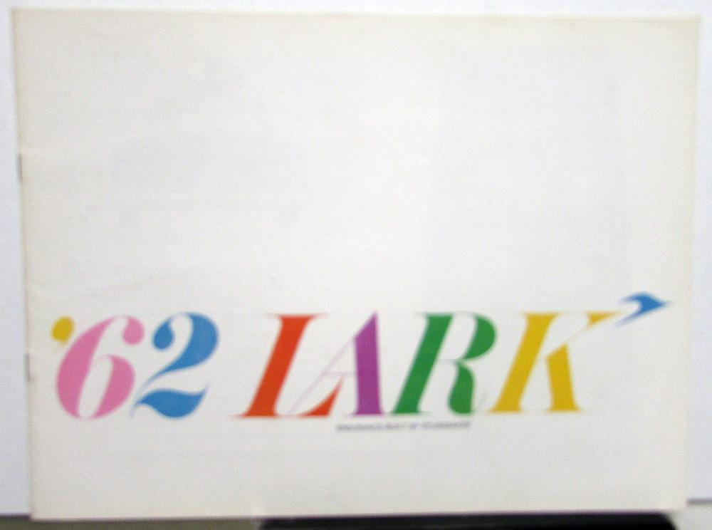 1962 Studebaker Lark Color Sales Brochure Original Endurance Built