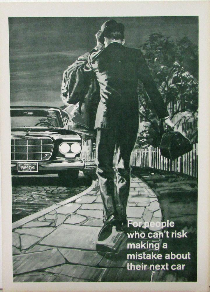 1962 Studebaker Lark Sales Folder Bus Reply Card Test Drive Targeting Doctors