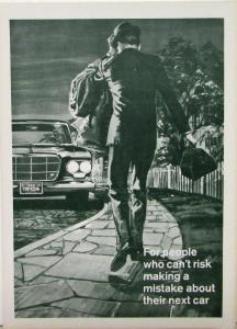 1962 Studebaker Lark Sales Folder Bus Reply Card Test Drive Targeting Doctors
