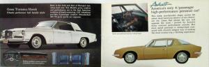 1964 Studebaker Brochure Lark Wagonaire Daytona Cruiser Avanti Gran Turismo Hawk