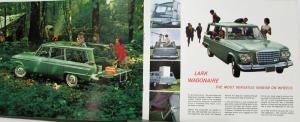 1963 Studebaker Avanti Lark Cruiser Hawk Color Sales Brochure Original