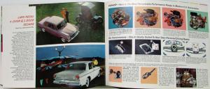 1963 Studebaker Avanti Lark Cruiser Hawk Color Sales Brochure Original