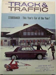 1964 Studebaker Golden Wheel Award Canada Track & Traffic 1964 Reprint Article